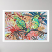 Poster Perroquets Tropicaux (Devant)