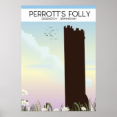 Poster Perrott's Folly, Edgbaston, Birmingham (Devant)