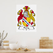 Poster Perry Family Crest (Cuisine)