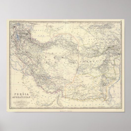 Poster Perse, Afghanistan (Devant)