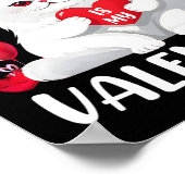 Poster Perse Chat Est Mon Coeur Valentin Chat Perse Vale (Coin)