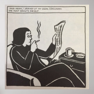 Poster Persépolis - Eduquer soi-même