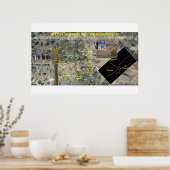 Poster Persépolis Pléiades Motif 1 (Cuisine)