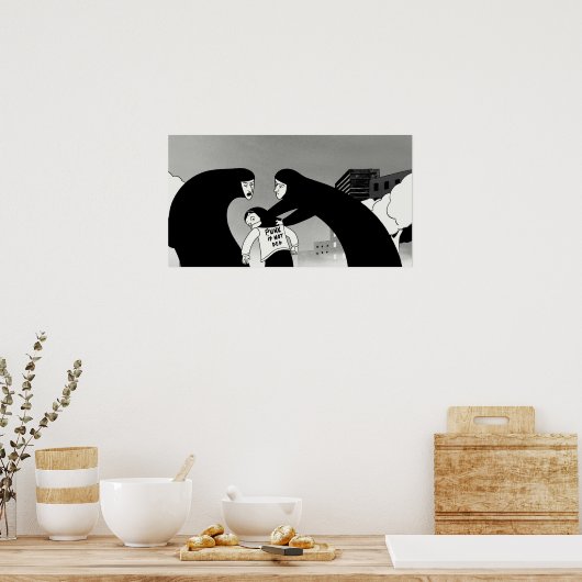 Poster Persépolis Punk n'est pas mort (Cuisine)