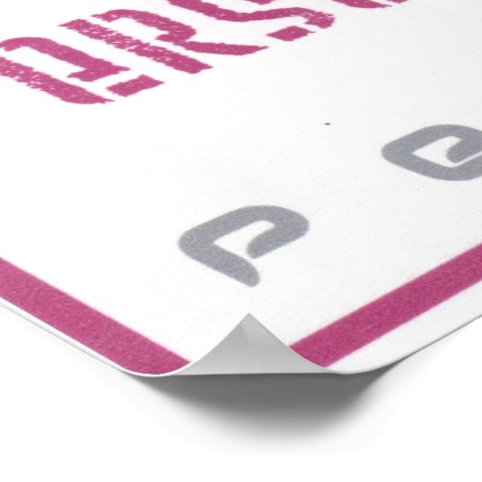 Poster Persévérance (Coin)