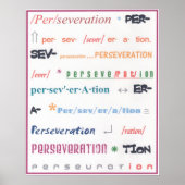 Poster Persévérance (Devant)