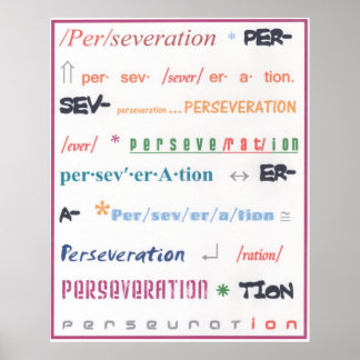 Poster Persévérance