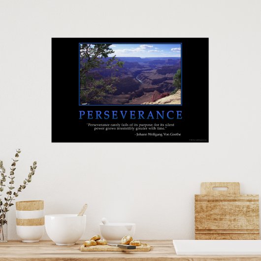 Poster Persévérance (Cuisine)