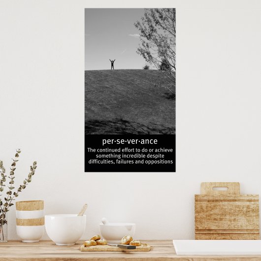 Poster Persévérance (Cuisine)