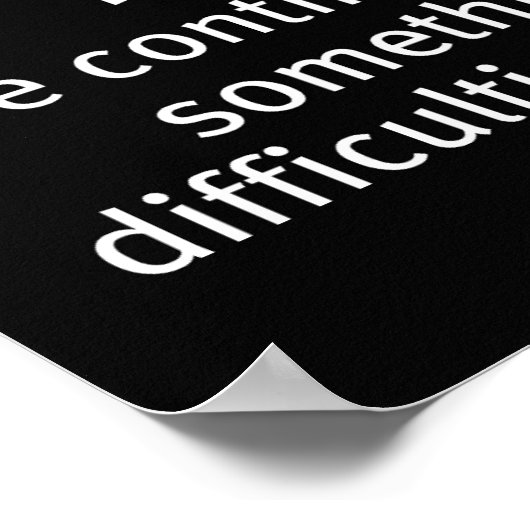 Poster Persévérance (Coin)