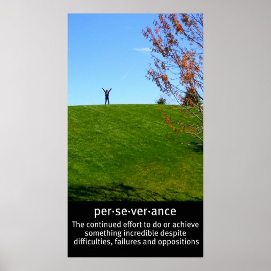 Poster Persévérance (Devant)