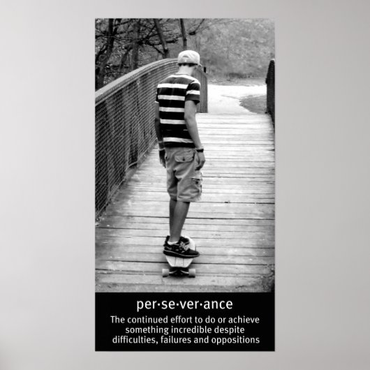 Poster Persévérance du conducteur de bord (Devant)