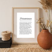 Poster PERSÉVÉRANCE Inspiration Motivation Mur Art