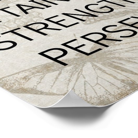 Poster Persévérance pour la réussite de la condition phys (Coin)