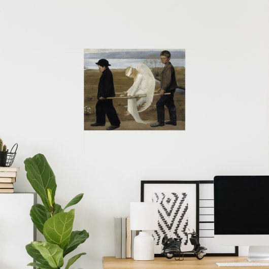 Poster Persévérer (Bureau à domicile)