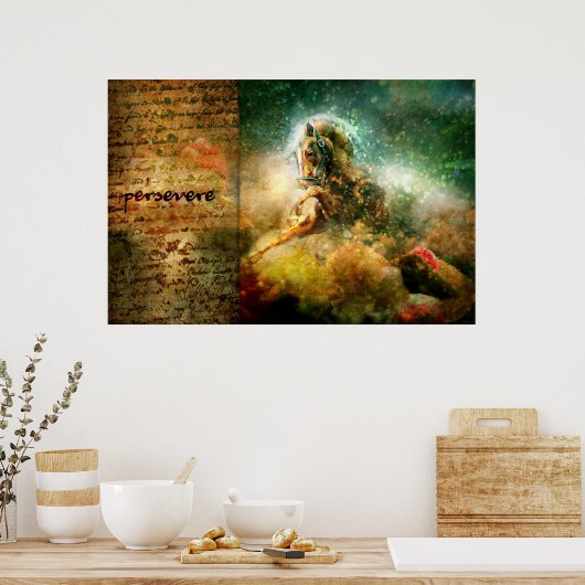 Poster Persévérer (Cuisine)