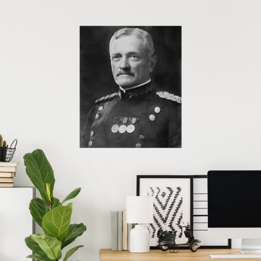 Poster Pershing général (Bureau à domicile)