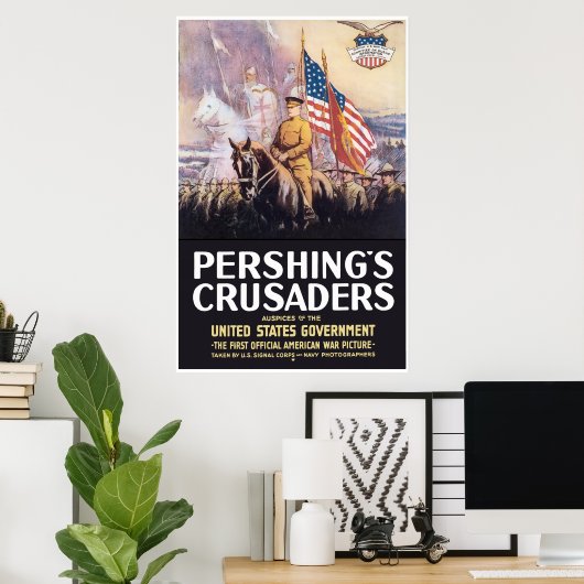 Poster Pershing's Crusaders — Frontière (Bureau à domicile)