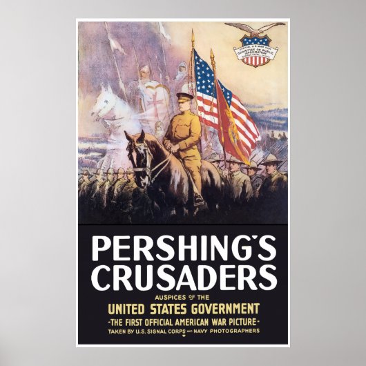 Poster Pershing's Crusaders — Frontière (Devant)