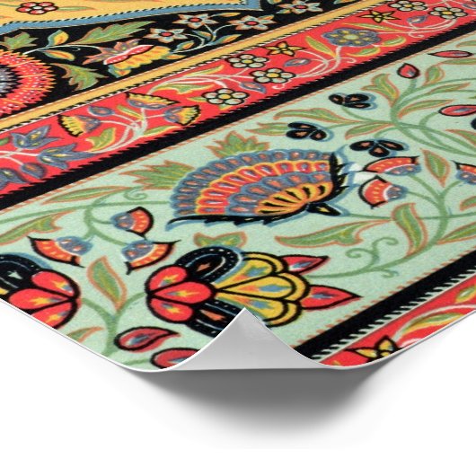 Poster Persian Decoration, plate XXV from 'Orn polychrome (Coin)