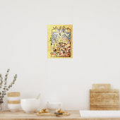 Poster Persian Miniature: Iskandar, Indisposed (Cuisine)