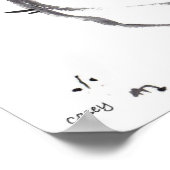 Poster Persimmon et Branches Art Print (Coin)