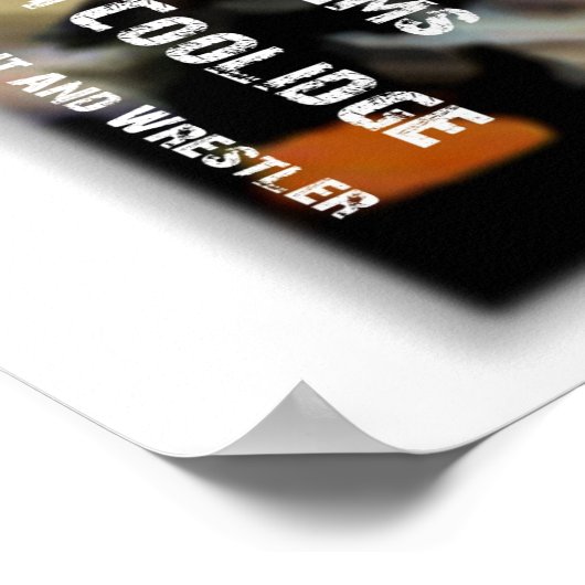 Poster Persistance - lutte (Coin)