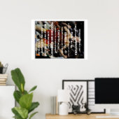 Poster Persistance - lutte (Bureau à domicile)