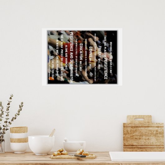 Poster Persistance - lutte (Cuisine)