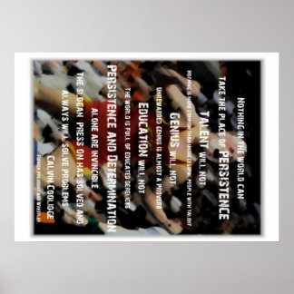 Poster Persistance - lutte