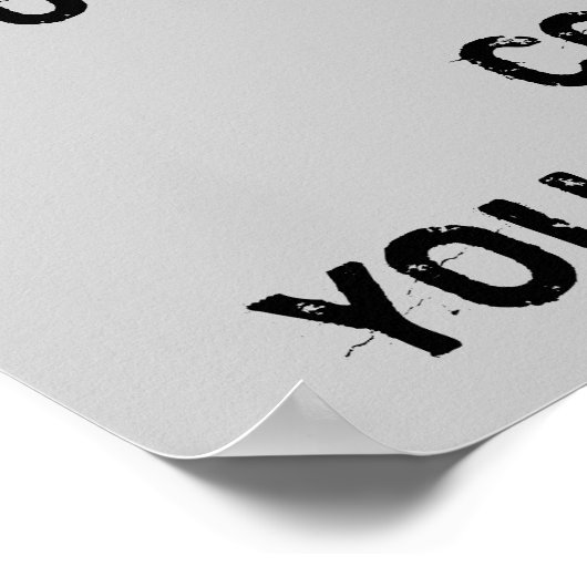 Poster persistant et constant (Coin)