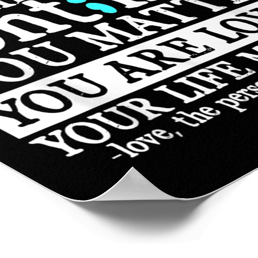 Poster Person Behind Me Suicide Prevention & Depressi (Coin)