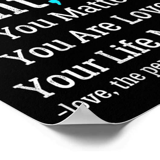 Poster Person Behind Me Suicide Prevention And Depression (Coin)