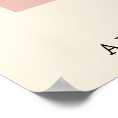 Poster Personalised Flower Market Birth flower Art Print (Coin)