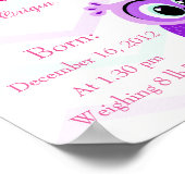 Poster Personalize Name meaning keepsake nursery room (Coin)