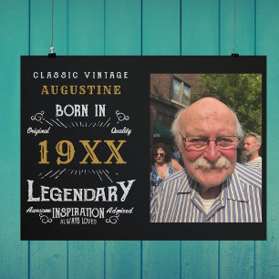 Poster Personalized 40th Birthday 