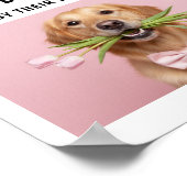 Poster Personalized “Best Dog Ever” Newspaper (Coin)