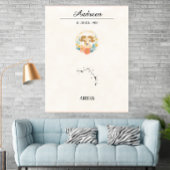 Poster Personalized Boho Aries Zodiac Constellation