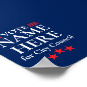 Poster Personalized Campaign Election (Coin)