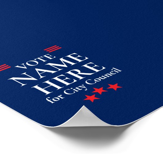 Poster Personalized Campaign Election (Coin)