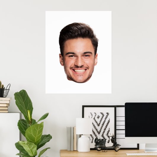 Poster Personalized Custom Face Dad  (Bureau à domicile)