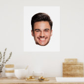 Poster Personalized Custom Face Dad  (Cuisine)
