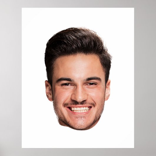 Poster Personalized Custom Face Dad  (Devant)