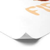 Poster Personalized Firefighter Skull Fireman Fire Dept (Coin)