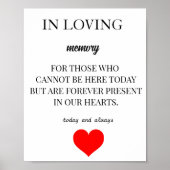 Poster Personalized Memorial Keepsakes – Honor Loved Ones (Devant)