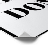 POSTER PERSONALIZED NAME MODERN MINIMAL GET THINGS DONE  (Coin)