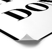 POSTER PERSONALIZED NAME MODERN MINIMAL GET THINGS DONE  (Coin)