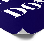 POSTER PERSONALIZED NAME MODERN MINIMAL GET THINGS DONE (Coin)