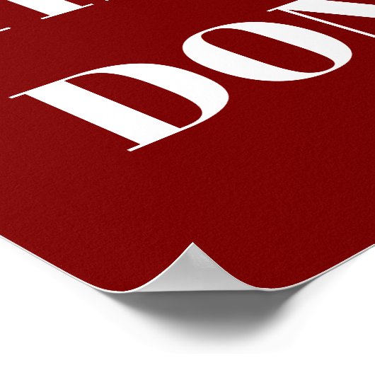 POSTER PERSONALIZED NAME MODERN MINIMAL GET THINGS DONE  (Coin)