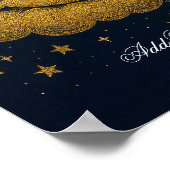 Poster Personalized Newborn Gift, Custom Name & Date  (Coin)